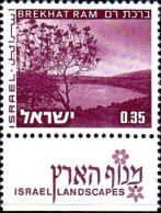 Israel Poste N** Yv: 534 Mi:600x Brekhat Ram (Tabs) - Unused Stamps (with Tabs)