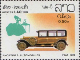 Laos Poste N** Yv: 430/435 Automobile Rétrospective - Laos
