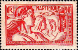 Martinique Poste N* Yv:165 Mi:165 Exposition Internationale Paris (Trace De Charnière) - Neufs
