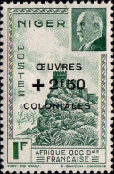 Niger Poste N** Yv:96 Mi:122 Philippe Pétain & Fort Zinder - Unused Stamps