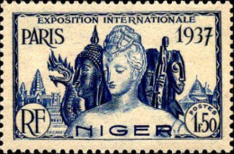 Niger Poste N** Yv:62 Mi:82 Exposition Internationale Paris - Ongebruikt