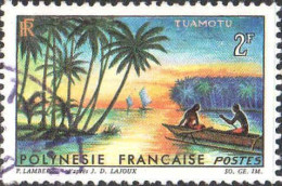 Polynésie Poste Obl Yv: 30 Mi:38 Tuamotu (TB Cachet Rond) - Used Stamps