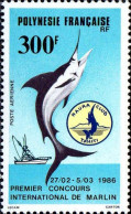 Polynésie Avion N** Yv:190 Mi:448 1.Concours International De Marlin - Unused Stamps