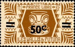 Wallis & Futuna Poste N** Yv:148/155 Série De Londres Nv.val.en Surcharge - Ongebruikt