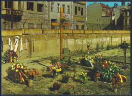 BERLIN - Mahnmal Peter Fechter Am Checkpoint Charlie - Memorial Peter Fechter At Checkpoint Charlie - Muro De Berlin