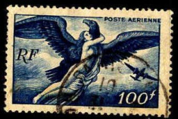 France Avion Obl Yv:18 Mi:750a Egine Enlevée Par Jupiter (Beau Cachet Rond) - 1927-1959 Usati