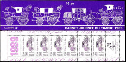 France Carnet N** Yv:BC2578A Mi:MH16 Journée Du Timbre Diligence Paris-Lyon - Tag Der Briefmarke
