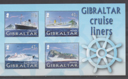 Gibraltar Bateaux De Croisière - Cruise Liners MNH 2005 - Gibraltar