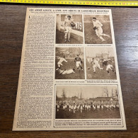 1931 MDS GÉO ANDRÉ ASSISTE, A LYON, AUX DÉBUTS DE LADOUMÈGUE RUGBYMAN Julot Croix-de-Berny - Collections