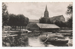 LA FERTÉ ALAIS  91   EMBARCADÉRE  ET GATINE - La Ferte Alais