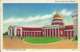 New York World's Fair 1939, Section Of The Court Of States, Nicht Gelaufen - Expositions