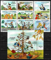 ** Roumanie 1986 Mi 4243-51+Bl.225 (Yv 3655-63+BF 183), (MNH)** - Nuovi