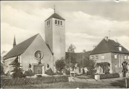 Dessau Süd, Kath. Kirche Allerheiligste Dreieinigkeit, DDR-Foto-AK, Nicht Gelaufen - Dessau