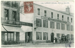 33 - CB52612CPA - LANGON - Hotel Du Lion D'or - Cavernes -  L'olivier - Très Bon état - GIRONDE - Langon