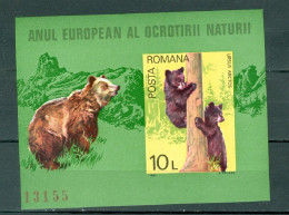 Roumanie  BF  141a  * *  TB  Ours  Protection De La Nature   - Orsi