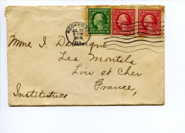 1 Cent Et 2 Cents US Portage - Cartas & Documentos