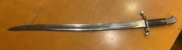 Baïonnette De Type Cimeterre Pour Le Fusil Britannique M1856 (759) - Knives/Swords