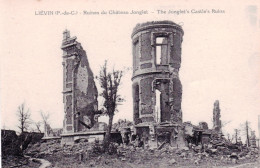 62 - Pas De Calais -  LIEVIN -  Ruines Du Chateau Jonglet - Guerre 1914 - Lievin