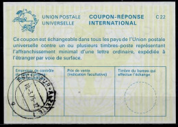 LUXEMBOURG  La22 ( 10 Fr. )  International Reply Coupon Reponse Antwortschein IRC IAS Cupón Respuesta ESCH-SUR-ALZETTE - Stamped Stationery