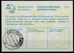 LUXEMBOURG  La22 ( 10 Fr. )  International Reply Coupon Reponse Antwortschein IRC IAS Cupón Respuesta ESCH-SUR-ALZETTE - Interi Postali