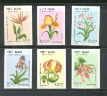 Vietnam Viet Nam MNH Imperf Stamps 1989 : Da Lat's Flowers / Flower (Ms578) - Vietnam