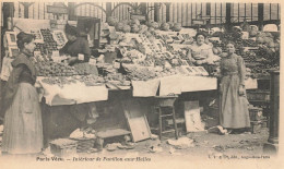 Paris Vécu * Intérieur De Pavillon Aux Halles * Marche Market * éditeur L. J. & Cie - Artisanry In Paris