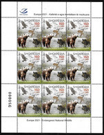 ALBANIA Europe 2021 - "Endangered National Wildlife" - SHEET MNH - Albanie