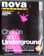 Revue NOVA Magazine N° 83 Novembre 2001 Over Ou Under?  Chacun Son Underground   Musique - Muziek