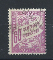 Monaco Timbre Taxe N°22 Obl (FU) 1926/43 - Strafport