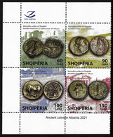 ALBANIA 2021 - "Ancient Coins In Albania 2021" - SET MNH - Albanie