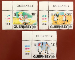 Guernsey › Europe (C.E.P.T.) 1989 - Games And Toys For Children - Guernsey