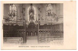 Oise , Grandvilliers , Intérieur De La Chapelle Saint Jean - Grandvilliers