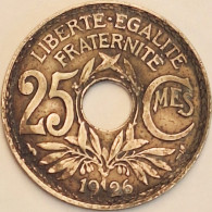 France - 25 Centimes 1926, KM# 867a (#4020) - 25 Centimes