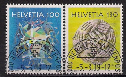 2009 Schweiz   Mi. 2094-5 FD-used    100. Geburtstag Von Hans Erni. - Used Stamps