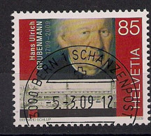 2009 Schweiz   Mi. 2096 FD-used  300. Geburtstag Von Hans Ulrich Grubenmann - Gebruikt