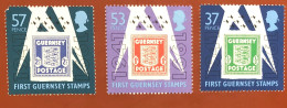 Guernsey › 50th Anniversary Of The First Guernsey Stamps - 1991 - Guernsey