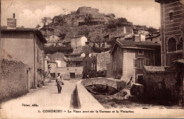 69 - CONDRIEU / LE VIEUX PONT SUR LA GARENNE ET LA VISITATION - Condrieu