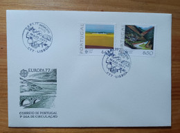 PORTUGAL EUROPA CEPT 1977 FDC/SPD MNH - FDC