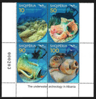 Albania 2022 - 2023 " Euro Med Postal " The Underwater Archeology - MNH - Albanie