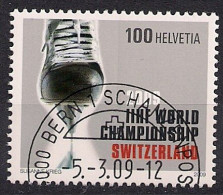 2009 Schweiz   Mi. 2098 FD-used   Eishockey-Weltmeisterschaft, Bern Und Kloten. - Gebraucht