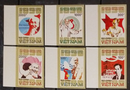 Vietnam Viet Nam MNH Imperf Stamps 1990 : Birth Centenary Of President Ho Chi Minh / Map / Music / Flag (Ms591) - Viêt-Nam