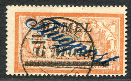 REF 088 > MEMEL FLUGPOST < PA N° 18 Ø < Oblitéré Dos Visible < Ø Used > Air Mail - Aéro - Used Stamps