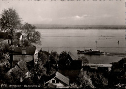 ! S/w Ansichtskarte Hamburg Blankenese, Elbe - Blankenese