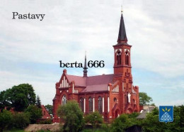 Belarus Pastavy Church New Postcard - Wit-Rusland