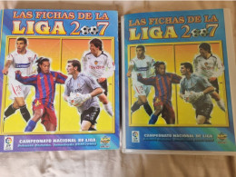 ALBUMS  FOOT  LIGA  ESPAGNOLE  2007  COMPLET  1ère Et  2ème Division // COMME  NEUF  // 1er  CHOIX  // 1491 Cartes - Trading-Karten