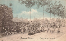 Belgique Belgium * Armée Belge , Un Dirigeable * Infanterie Au Repos * Régiment * Ww1 Guerre 14/18 War - Autres & Non Classés