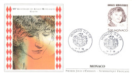 Monaco Fdc 1996 Collette - FDC