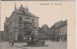 AK Oberehnheim Im Elsaß - Obernai, Marktplatz 1910 - Elsass