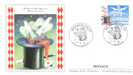 Monaco Fdc 1994 Xe Grands Prix Magiques Prestidigitation - FDC