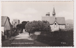 LLANFAIR - Village View - Near Ruthin - Anglesey - Wales - Real Photo - RP - Anglesey